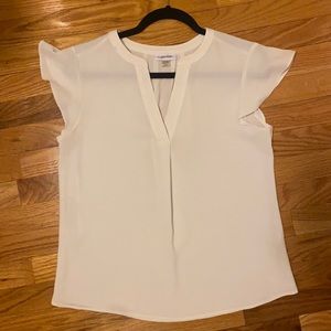 White Calvin Klein Blouse